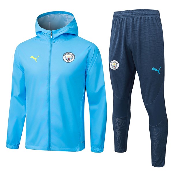 Rompevientos Con Capucha Manchester City Azul 2025/26 5
